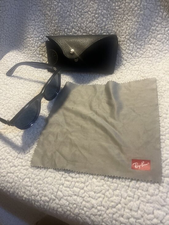 RAY BAN RBR0502S 67083A Navy Dark Blue Unisex 50 mm Sunglasses main image 6